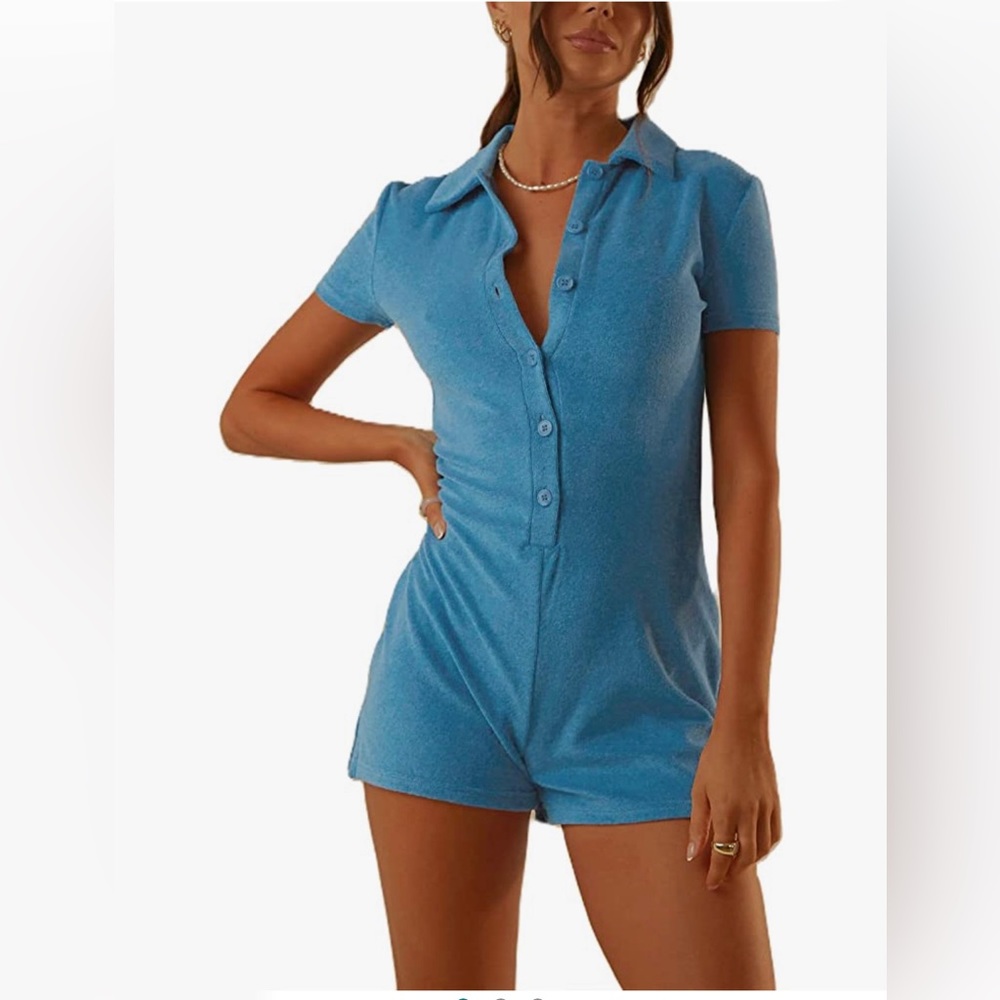 KMBANGI Short Sleeve Jumpsuit